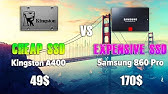 Sandisk Ssd Plus Vs Crucial Bx500 Vs Kingston A400 Vs Apacer As340 Youtube