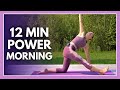 12 min Morning Power Yoga - CORE STRENGTH