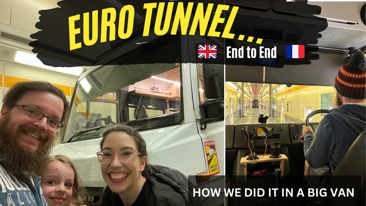 Euro Tunnel In A Van: How The Drive Through To France Works - YouTube
