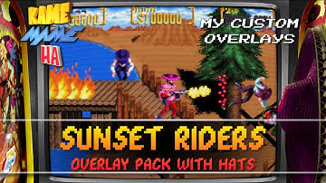 Custom overlay - Sunset Raiders Pack Vanilla and 4 Hats - 4K 60fps