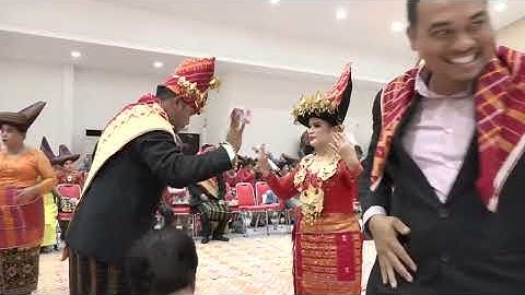 Aduk Landek Pengantin Bathara Tarigan & Tara Ulina Br Ginting