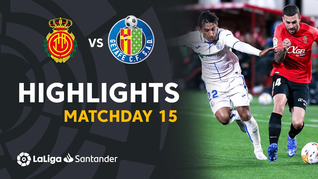 Resumen de RCD Mallorca vs Getafe CF (0-0) - YouTube