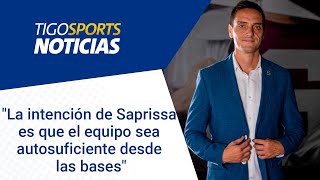 Sergio GIla: "La intención de Saprissa es que el equipo sea autosuficiente desde las bases"