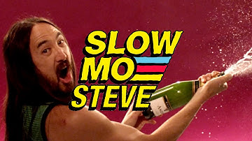 Spraying Champagne - Slow Mo Steve Aoki #5