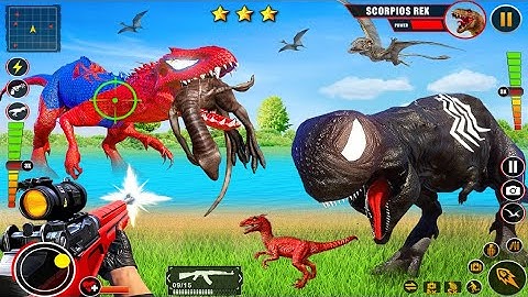 Real Dinosaur 3D Hunting Game |Dino Hunter Shooting Game - Android Gameplay