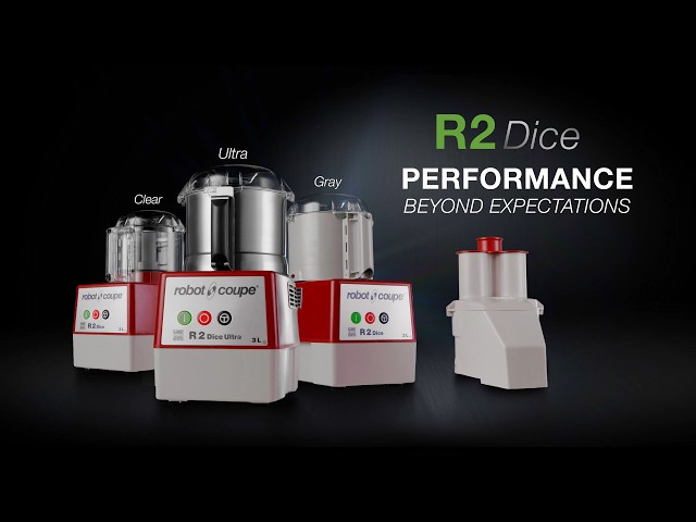 Robot-Coupe New R2 Dice Combination Processor - YouTube