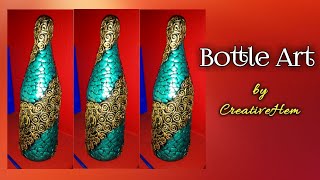 Bottle Art || Antique Bottle Art || Home Decor || CreativeHem