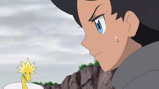 Ash caught DRACOVISH \& Goh caught ARCTOZOLT #pokemon #anime #pikachu #ash #goh #pokemongo