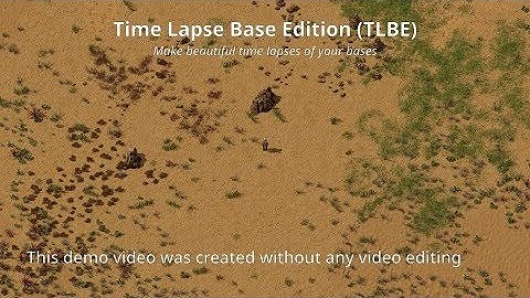 Time Lapse Base Edition (TLBE) demo