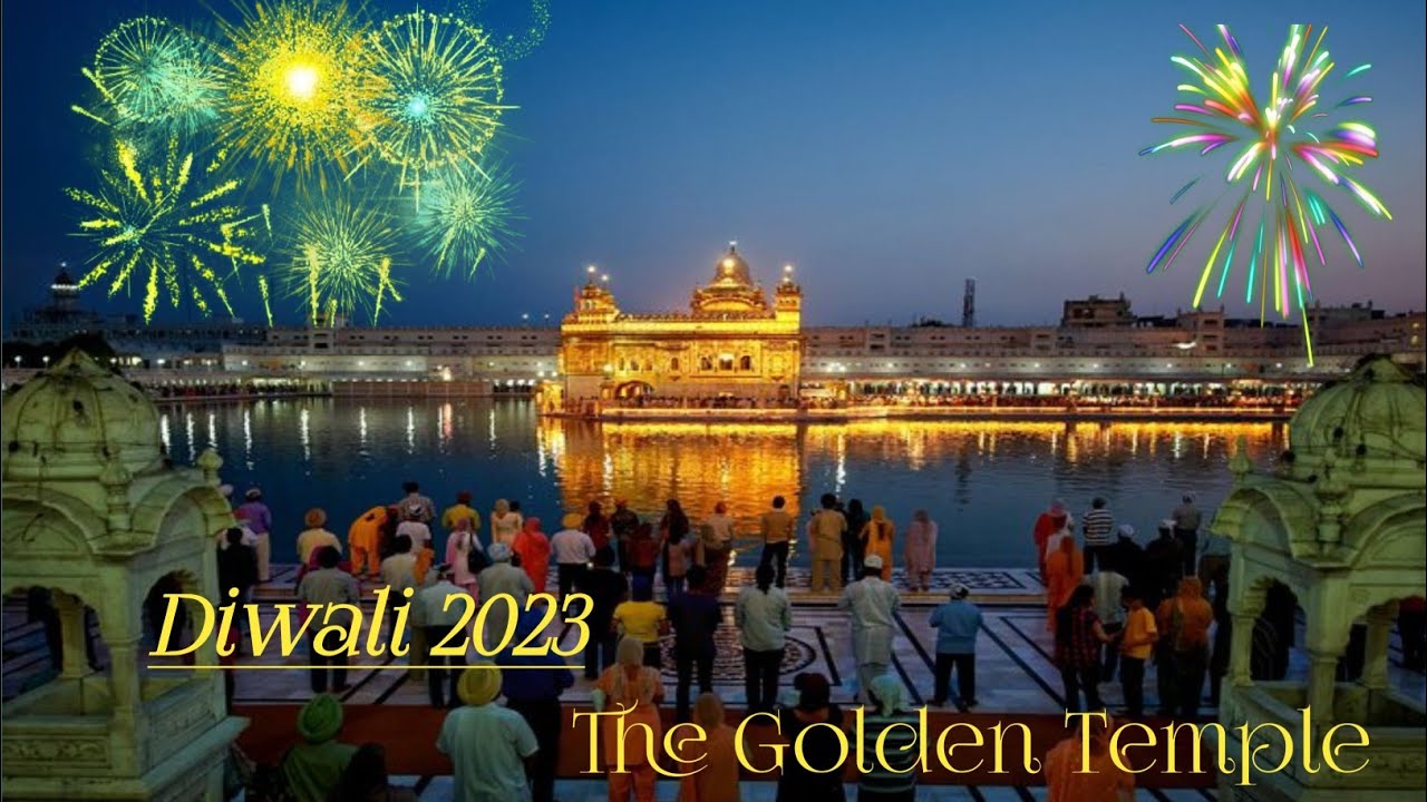 Amritsar Golden Temple Diwali Celebration 2023  Festival Of Lights Of Punjab  itsmkvlogs