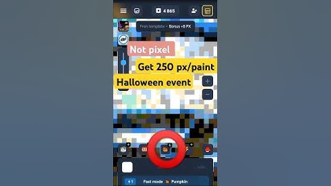 Not pixel Halloween event | Not pixel new update | pumpkin bomb | 0 point ❌❌