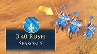 French 3:40 Feudal Aggression | Build Order Guides | Valdemar