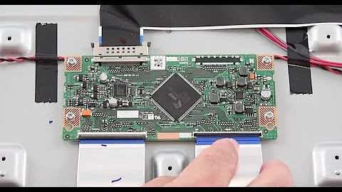 Vizio 60" LED TV Repair -  Vizio D60-D3 How to Replace All Boards - TV Repair Kit