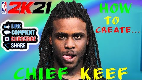 NEW* Best Chief Keef face creation NBA 2k21 Tutorial EVER!