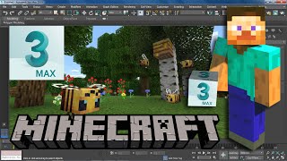 How to Make Minecraft Model in 3ds Max | 3Ds Max Tutorial for Beginners in Hindi | Allrounder Bhai