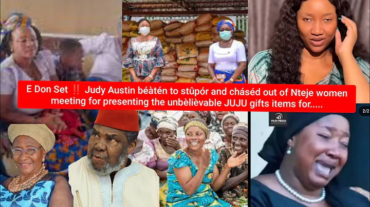 E Don Set ‼️ Judy Austin béàtén to stûpór chaséd out by Nteje women meeting, Queen May in disbelief 