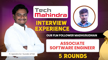 Got Job in Tech Mahindra🥳 || Associate Software Engineer Interview Experience✅ || FLM Success Story