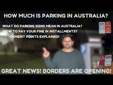 WHAT DO PARKING SIGNS MEAN IN AUSTRALIA?