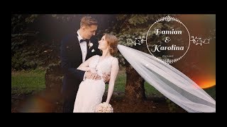 Zwiastun ślubny Damian i Karolina 2018 // Movie Somnia   Film Marzeń