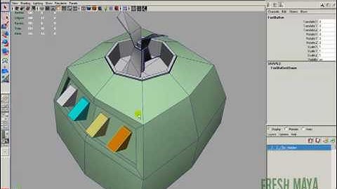 Fresh Maya Video Tutorial:  Blender Animation (Part 1)