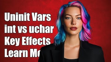 Understanding Consequences of Uninitialized Variables: int vs unsigned char