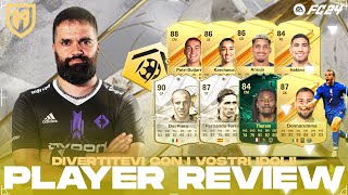 DEL PIERO 90 TORRES 87 ARAUJO 86 KARCHAOUI 86 GUIJARRO 88 THURAM 84 HAKIMI 84 || FC24 PLAYER REVIEW