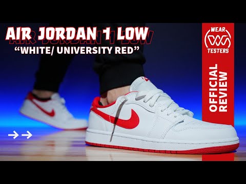 Air Jordan 1 Low OG University Red 