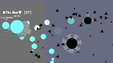 Arras.io - Growth 4TDM short septa stack gameplay (Timelapse)