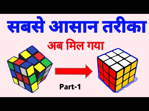 3×3 Cube Kaise Solve Kare. How To Solve 3×3 Cube.Rubiks Cube Solve Karne Ka Sabse Asan Tarika.