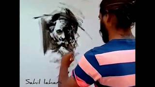 Live Painting by Sahil Lahari