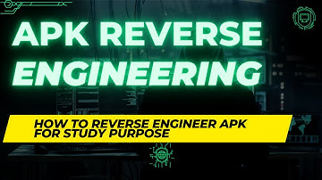 How to reverse engineer APK file for study purpose?