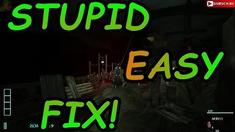 Custom Zombies Check Console Error Easy Fix Don