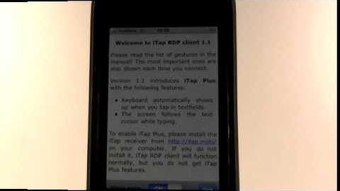 iTap RDP Client (Remote Desktop for Windows)