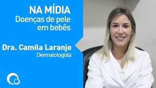 Vermelha sob bebê pele os olhos