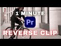 How to Reverse Clip in Adobe Premiere Pro | Quick 1-Minute Tutorial #premierepro #reverseclip