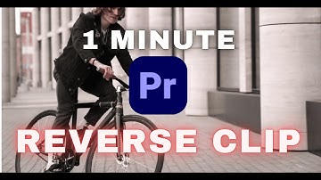 How to Reverse Clip in Adobe Premiere Pro | Quick 1-Minute Tutorial #premierepro #reverseclip