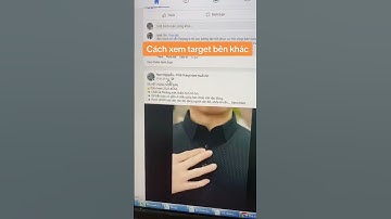 Cách xem target #marketing