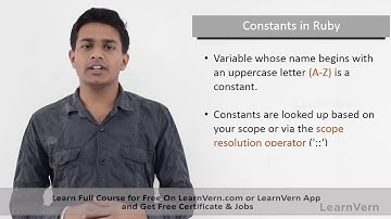 Ruby Constants Variable