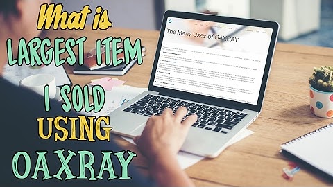 Largest Item I ever sold for amazon fba sourcing using Oaxray for online arbitrage  for fba