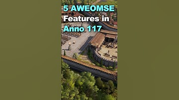 5 AWESOME Features in Anno 117  #anno117paxromana #anno #gaming