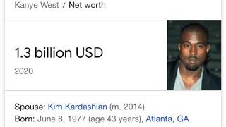 Kanye West net worth