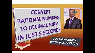 Trick 142 - Convert Rational to Decimal Form without Division
