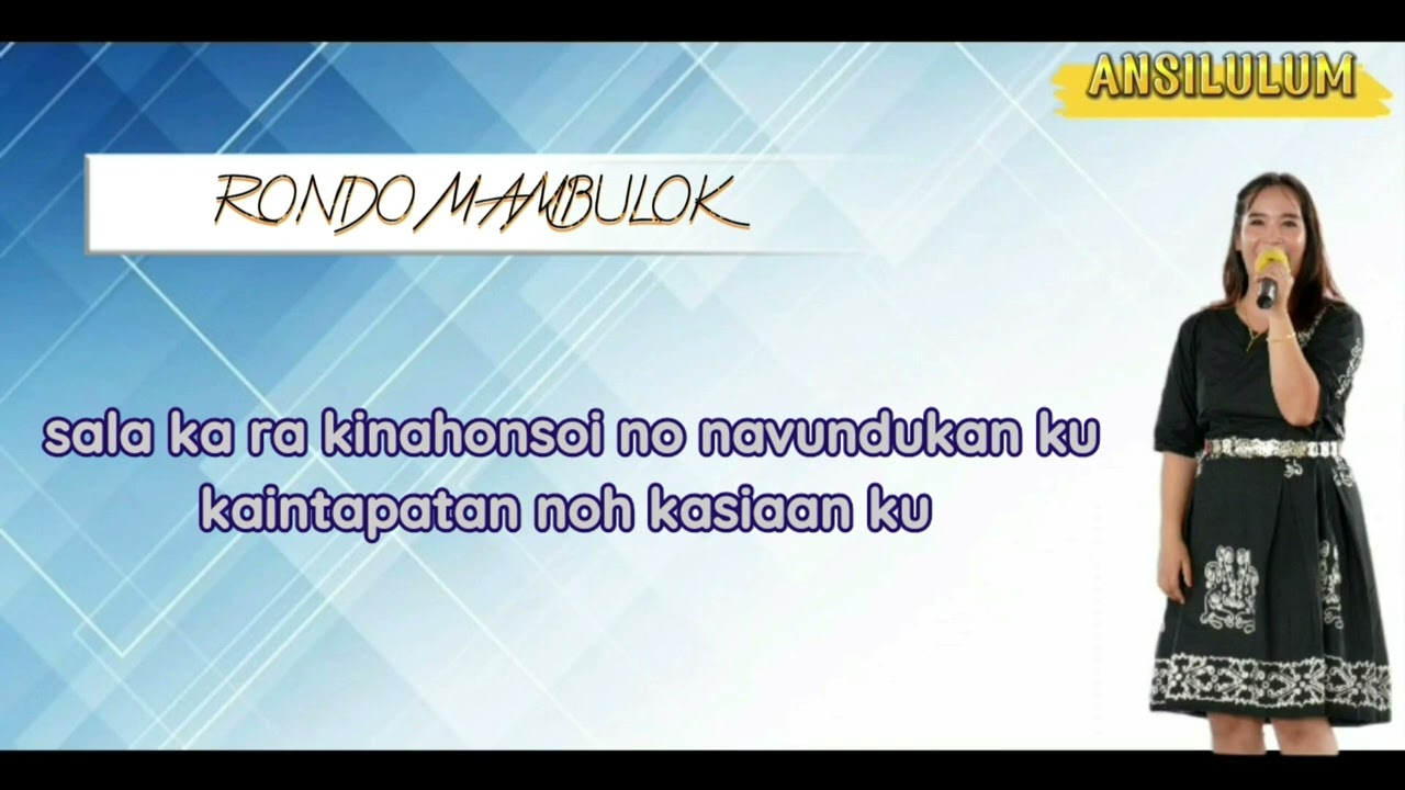 Rondo Mambulok By Susi Welson Andawi