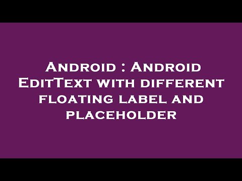 Android : Android