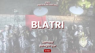 Blatri Gwk Festival Nusantara Lomba Baleganjur Se Bali