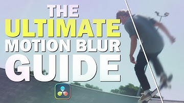 Add MOTION BLUR to your Videos in Davinci Resolve!