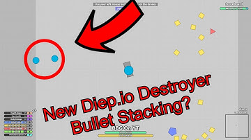 *NEW* Diep.io Destroyer *BULLET STACKING*? Diep.io HACK 2021??? New Diep.io Glitch 2021!
