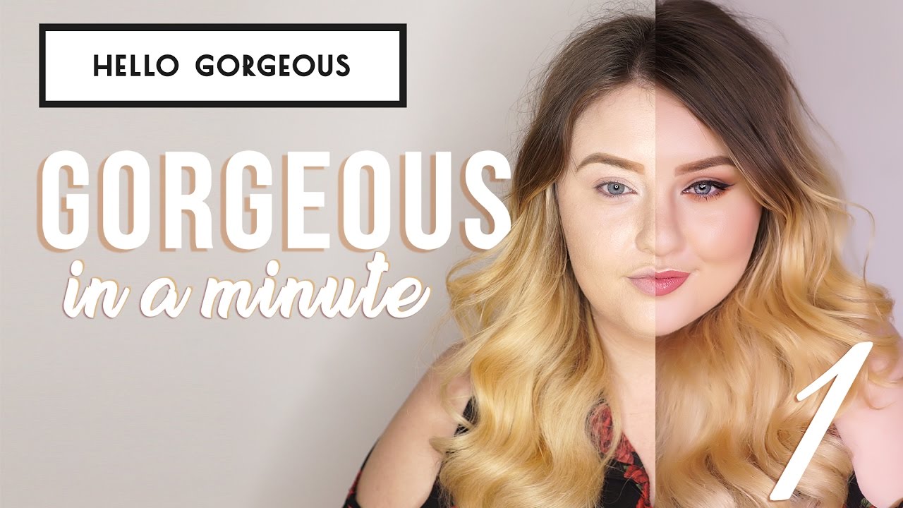 GORGEOUS In A Minute #1 | HG Beauty | w/Robyn