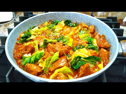 Капусту больше не тушу! Молодая Капуста Приготовленная так вкуснее в 100 раз! Быстрый рецепт