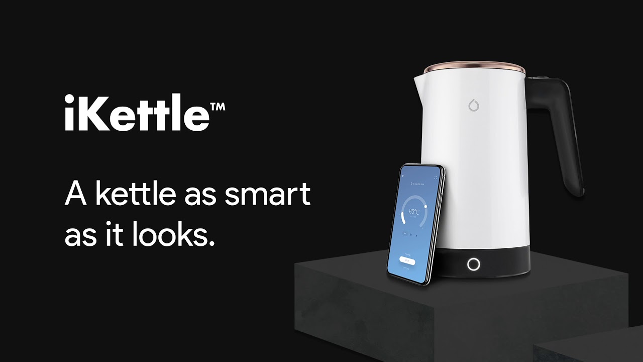 Smarter - The iKettle Monochrome is now back in stock. When it's time for a  hot drink, you'll want a smart kettle that's up for the job. Make sure  yours is energy-efficient